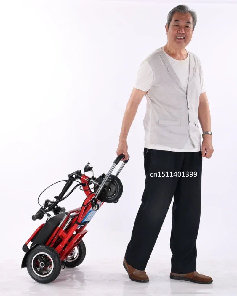 Folding Electric Tricycle Seniors Mobility Scooters