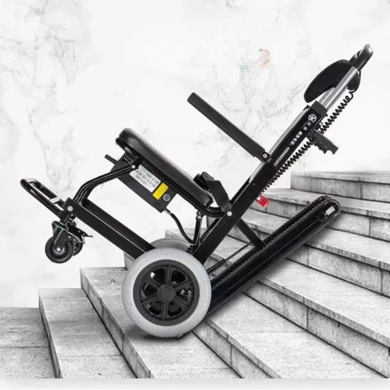 Electric stair climbing wheelchair crawler