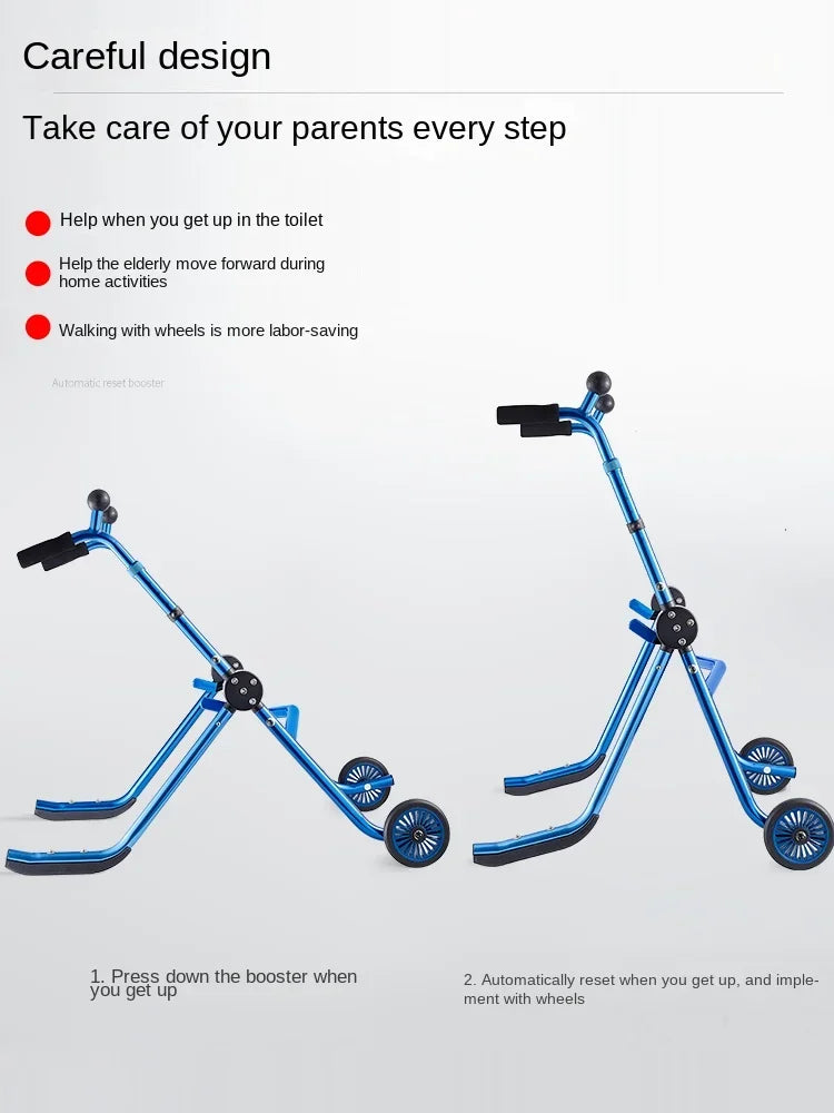 Innovative Automatic Reset Elderly Walkers