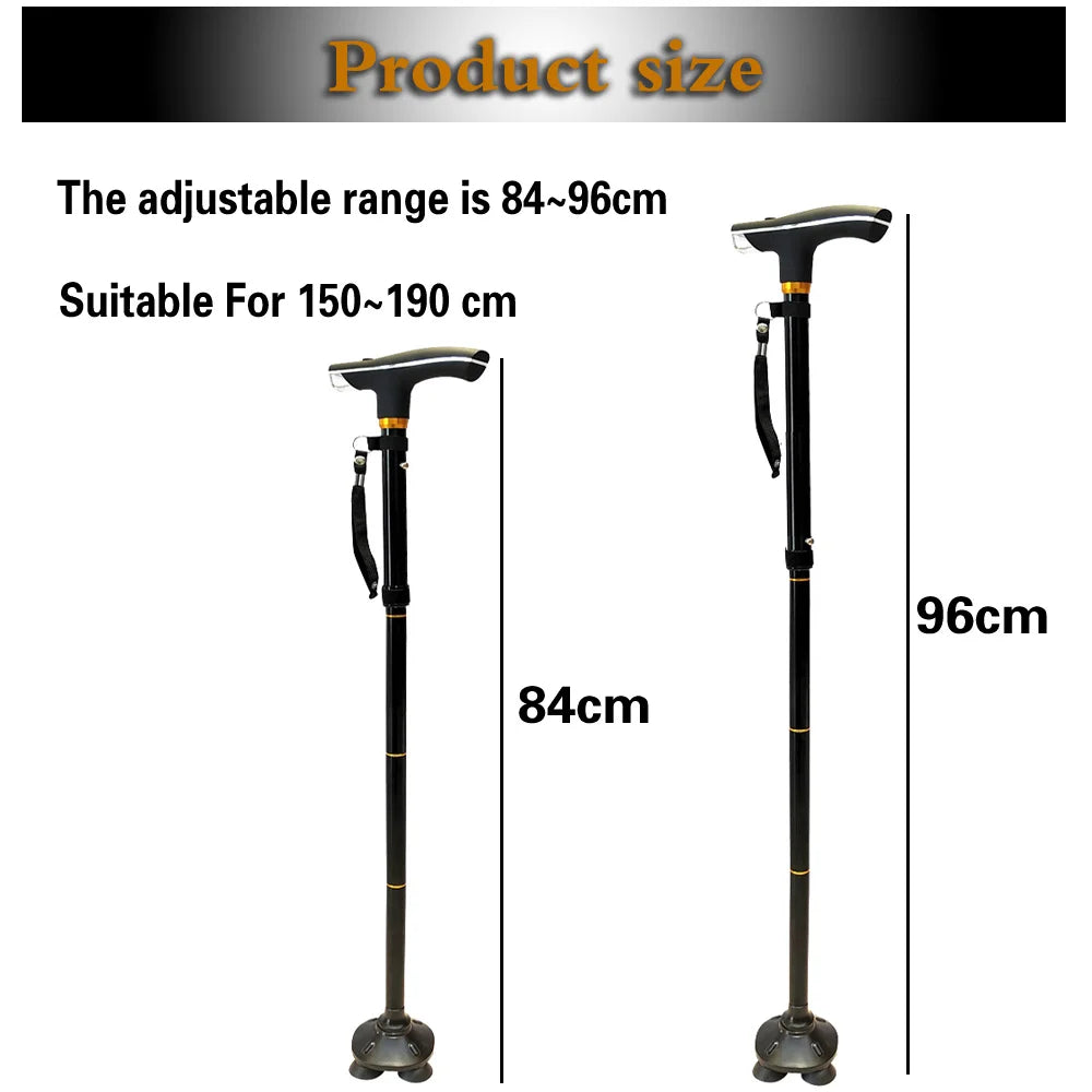 Collapsible Telescopic Folding Cane