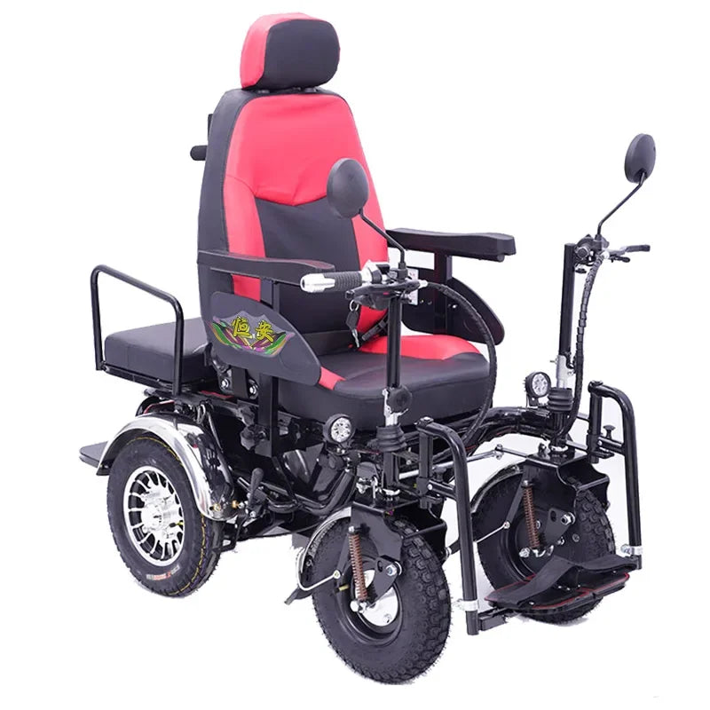 Double Electric Wheelchair Elderly Scooter