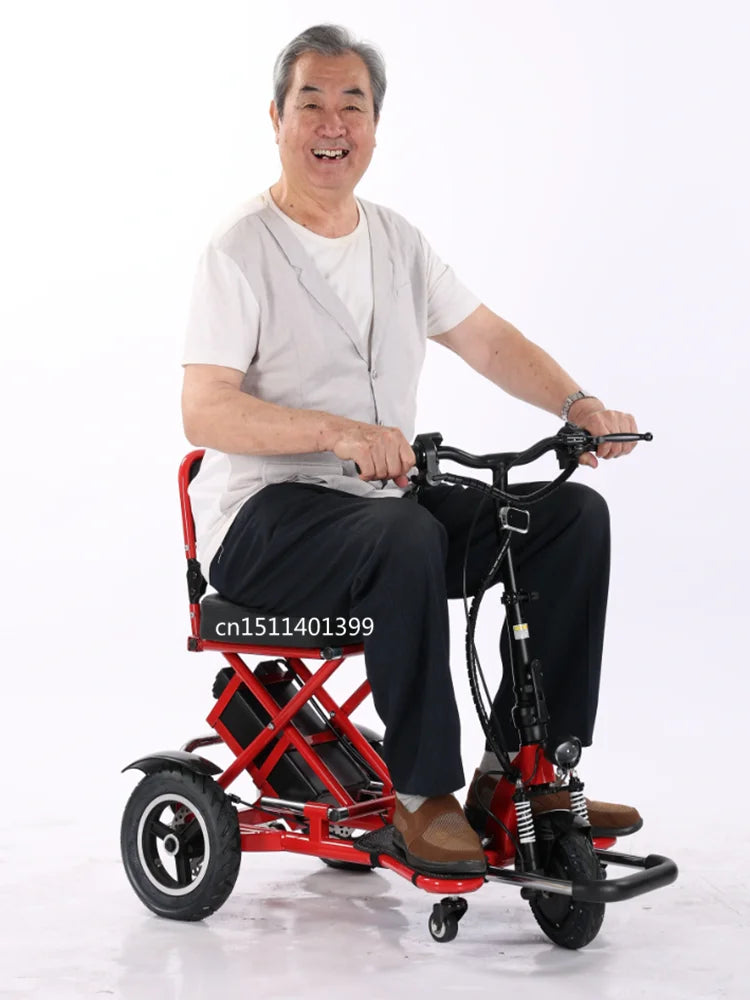 Folding Electric Tricycle Seniors Mobility Scooters